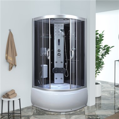 Duboka staklena tuš kabina