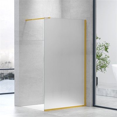 90 * 195cm Stakleni walk-in tuš kabina za tuširanje za modernu kupaonicu s nano staklom